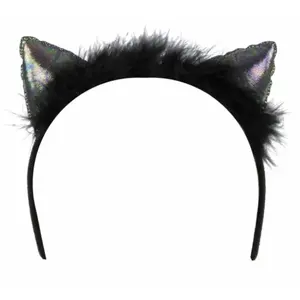 Comparateur de prix : Serre-tête black Cat irisé