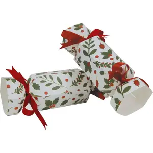 Comparateur de prix : Partypro 5 petits crackers houx de noel