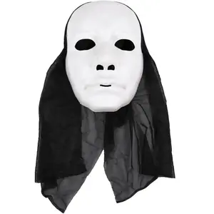 Comparateur de prix : Masque Dame Blanche avec voile