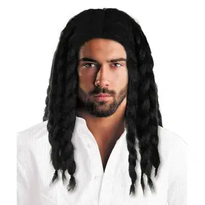 RueDeLaFete Perruque Dreadlocks noire pas cher