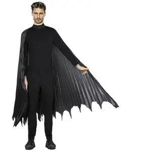 Comparateur de prix : Cape ailes noires nervurées taille L