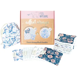 Feel Natural - Coffret Edition limitée 12 carrés démaqu illants + poch... pas cher
