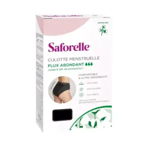 Saforelle® Culotte Menstruelle Classic Flux Abondant Taille 38 pas cher