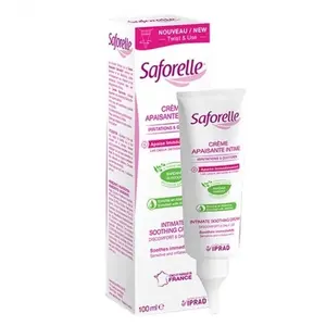 Comparateur de prix : Saforelle Soin & Hygiène Crème Apaisante Intime 100ml