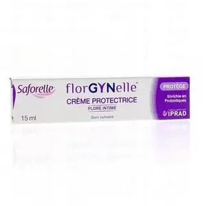 Saforelle Gynécologique Crème Protectrice Florgynelle Probiotique 15ml