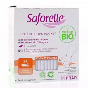 Saforelle Coton Protect Bio Protge Slips Pocket X24