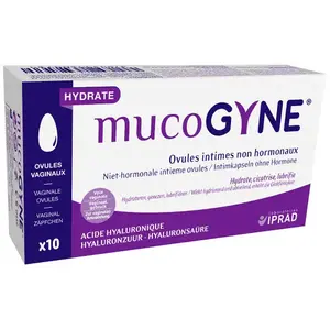 Comparateur de prix : IPRAD Mucogyne Ovules Intimes Non Hormonaux - Boîte de 10 Ovules Vaginaux