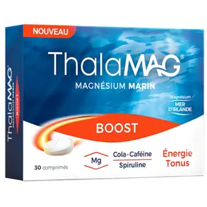 Comparateur de prix : Thalamag Boost Magnésium Marin 30 comprimés