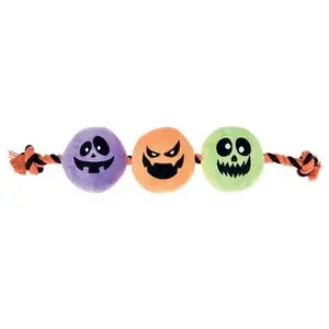 MORIN Peluche 3 monstres d'Halloween avec corde pas cher