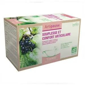 Inebios Artipause Tisane Bio 20 sachetsVendu paratida-santediscount