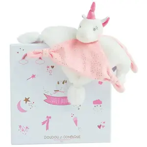 Comparateur de prix : Peluche Doudou et Compagnie Licorne Rose
