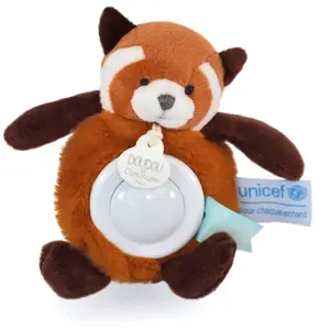 Comparateur de prix : Doudou et Compagnie Peluche veilleuse Panda roux