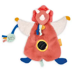 Marionnette d'éveil Les calinosaures ORANGE Doudou & Compagnie pas cher