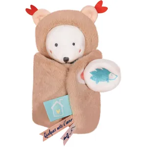 Doudou Papillote - Ours De La Prestigieuse Marque Doudou Et Compagnie pas cher