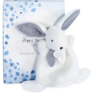 Doudou Happy Rabbit jouet en peluche Blue 17 cm 1 pcs pas cher