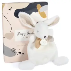 Comparateur de prix : Doudou - Doudou et compagnie - Happy Wild - Blanc - Mixte - 17 cm