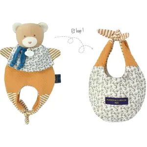 Doudou amusette - Ours Moutarde et Doudou et Compagnie - Paris pas cher