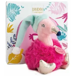 Doudou - Doudou et Compagnie - Flamant Rose - Pantin - Les Minizoo pas cher