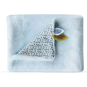Doudou et Compagnie Couverture bébé en polaire Yoca le koala bleu (70 x 100 cm) pas cher