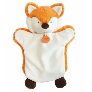 Doudou marionnette - Renard - 25 cm pas cher
