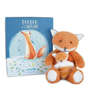 Unicef bébé et moi Doudou et Compagnie Renard 25 cm pas cher