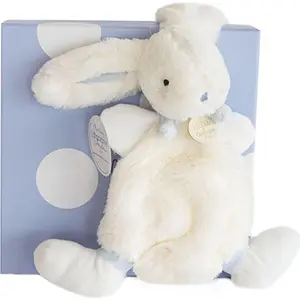 Comparateur de prix : DOUDOU ET COMPAGNIE Lapin Bonbon - Doudou Bleu