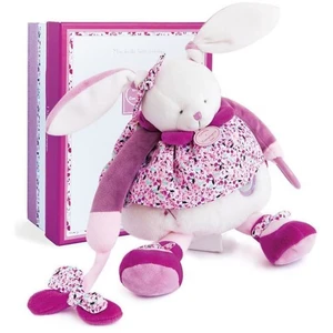 Animal en peluche Doudou et Compagnie Pantin d'activités Cerise pas cher