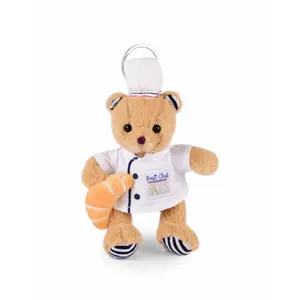 Doudou et Compagnie Porte-cles - Ourf chef cuistot pas cher