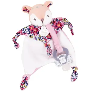 Doudou attache-sucette Boh'aime Faon (20 cm) pas cher