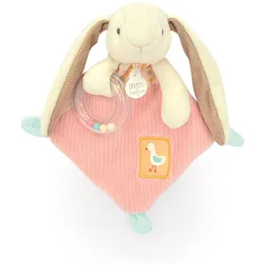 Comparateur de prix : Doudou et Compagnie Doudou Hochet Lapin Rose - Doudou Et Compagnie