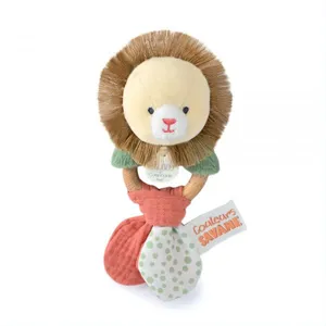 Comparateur de prix : Hochet Lion BEIGE Doudou & Compagnie