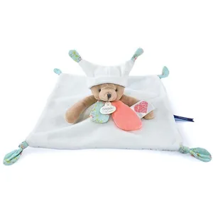 Doudou Ours avec 3 histoires Doudou & compagnie TU pas cher