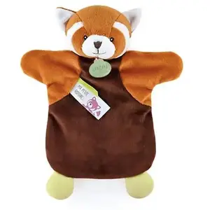 Doudou et Compagnie - Doudou marionnette - Panda Roux - DC4003 pas cher