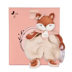 Mina Doudou Hochet Terracotta pas cher