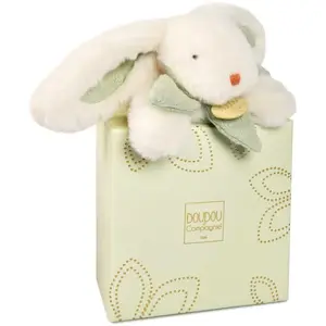 Lapin Bonbon - Peluche Pantin Sauge pas cher