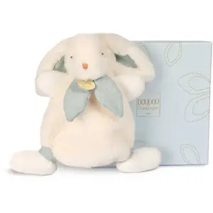 Lapin BonBon - Doudou Bleu Gris pas cher