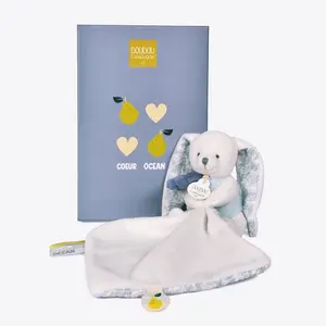 Coeur Océan - Doudou avec Pantin Bleu pas cher