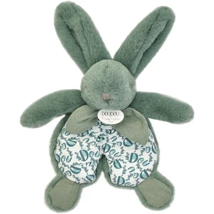Comparateur de prix : Doudou et Compagnie Doudou Plat Lapin Vert Sauge Lapin Doudou 18 Cm - Doudou Et Compagnie