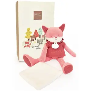 Peluche Sweety renard ROSE Doudou & Compagnie pas cher
