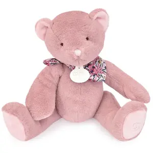 Peluche Ourson ROSE Doudou & Compagnie pas cher