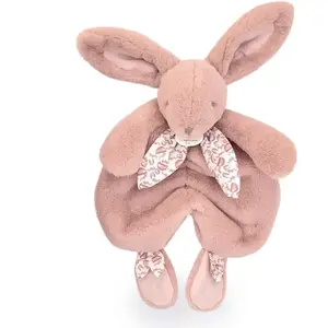 Lapin Doudou rose (29 cm) pas cher