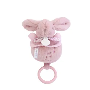 Comparateur de prix : Boite à musique Lapin Doudou ROSE Doudou & Compagnie