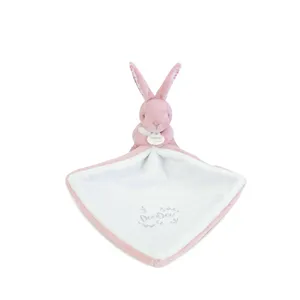 Lapin avec Doudou ROSE Doudou & Compagnie pas cher