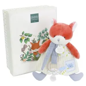 Romarin le Renard - Doudou attache-sucette pas cher