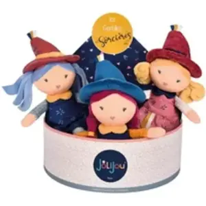 Doudou et Compagnie Présentoir Sorcières 24cm 3x2ass (MQ6) ** pas cher
