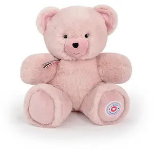 Ours en Peluche Articulé Français Rose Pastel pas cher