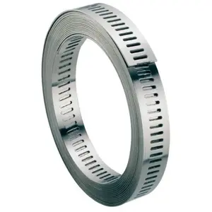 Collier bande perforée W4 inox - 8 mm - Serrage 32 - 52 mm - Boîte de ...Vendu parchampion-direct