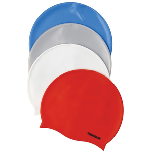 Bonnet de bain Silicone rouge - TREMBLAY - Adulte - Mixte - Natation pas cher