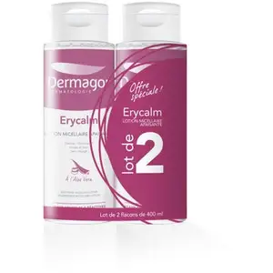 Dermagor Erycalm Lotion Micellaire Apaisante Lot de 2 x 400 ml pas cher