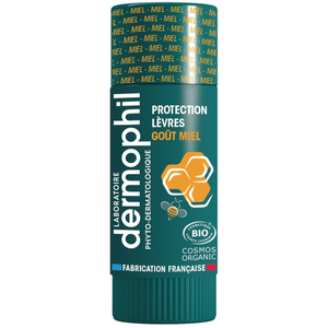 Comparateur de prix : Dermophil Indien Stick Lèvres Protection Goût Miel Bio 4g